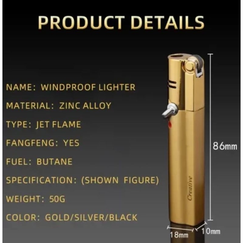 KOREK API RODA BARA LAS KOREK LIGHTER CREATIVE JD-241