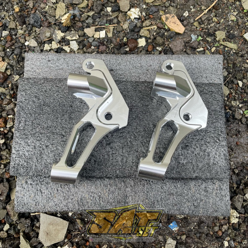 breket kaliper 4P P100 Pitch 100 brembo PNP shock KYB / Vixion old disc 300MM