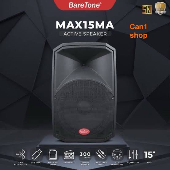 BareTone Speaker Aktif MAX15MA 15 Inch Max 15 MA