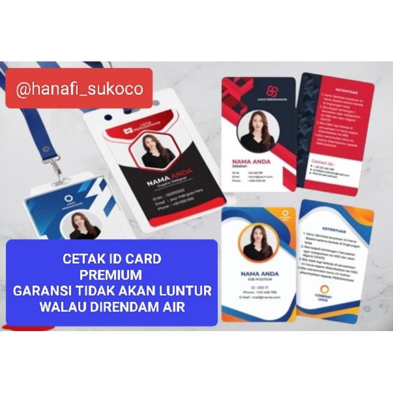

CETAK ID CARD PREMIUM ANTI LUNTUR TEBAL
