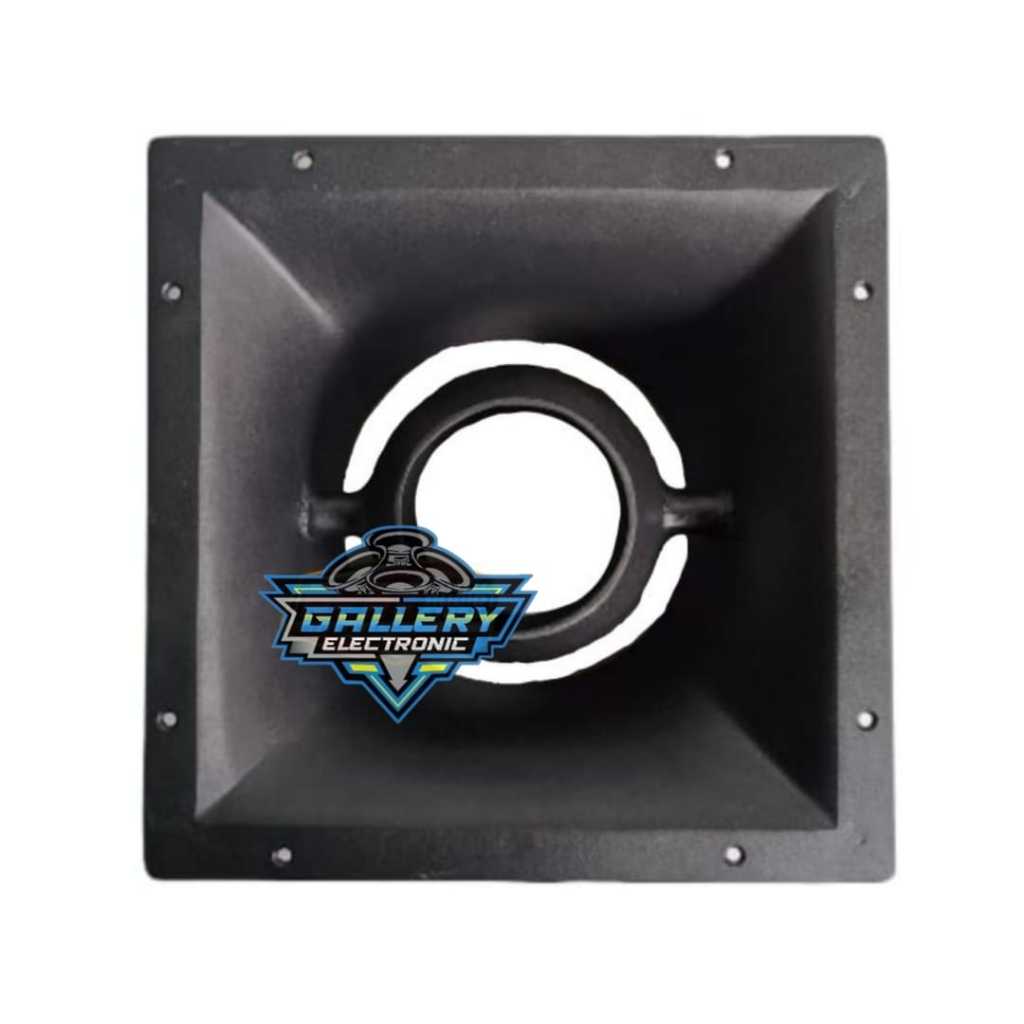 Corong Midle 10'' Ukuran 29x29 / Horn Midel Rudal Bolong 10inch 10 inch Bahan Cor Diral Almunium Teb