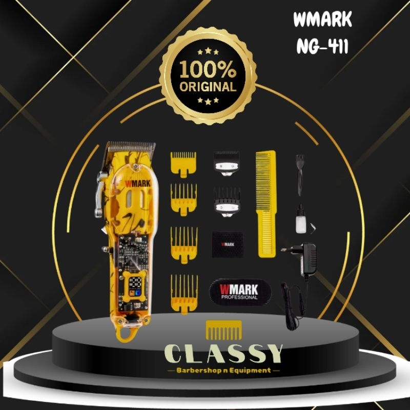 WMARK NG-411 HAIR CLIPPER 6.500RPM 2.600mAh