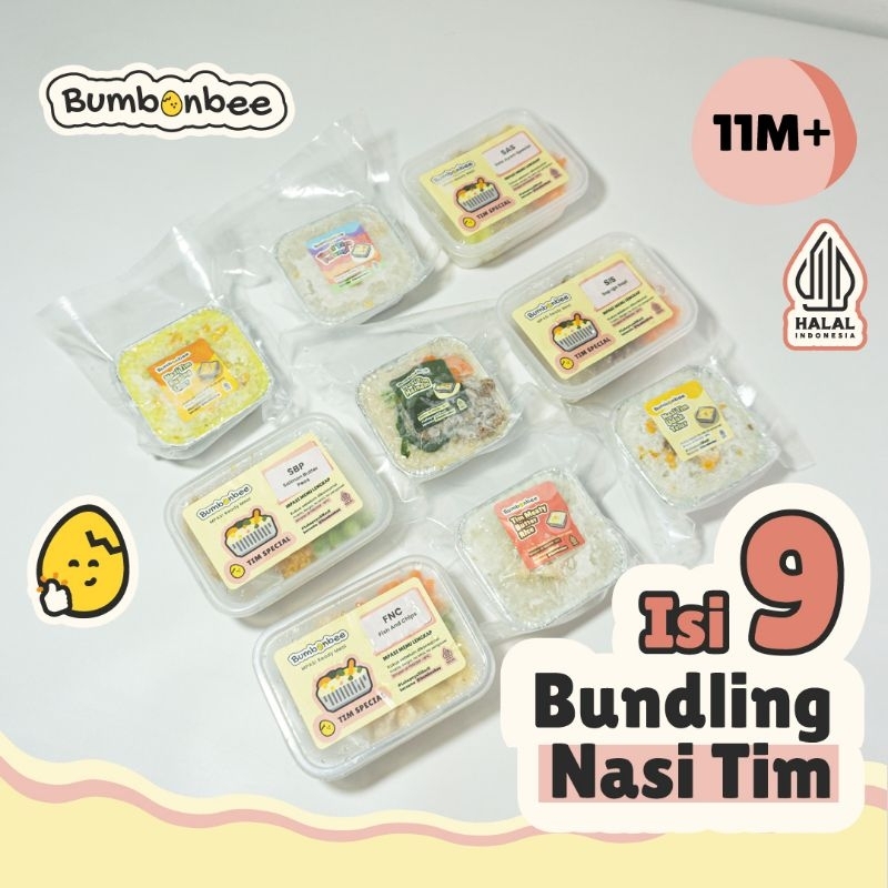 

BUMBONBEE BUNDLING NASI TIM MPASI ISI 9 PACK