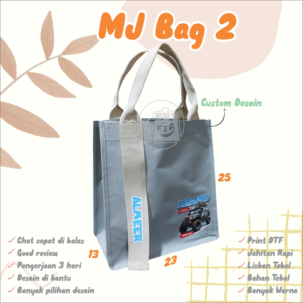 

❤️asemka77❤️GOODIE BAG ULTAH MJ MAGNET DTF TEGAK