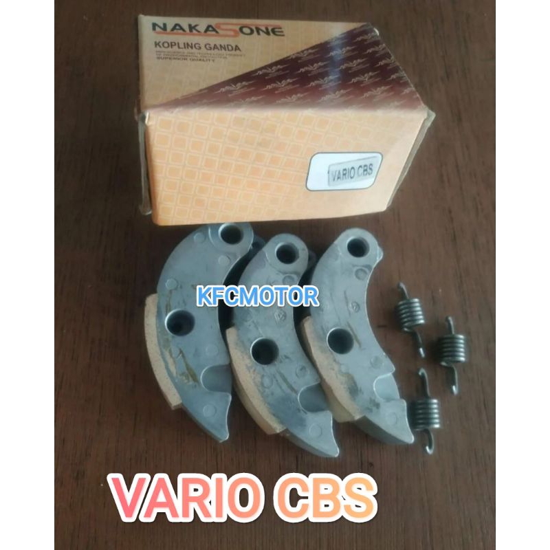 (NAKASONE) KOPLING GANDA ONLY VARIO CBS ARANG GANDA BARU SPORKET KAMPAS GANDA ONLY