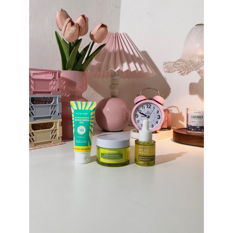 Azarine Serum, Moisturizer & Sunscreen
