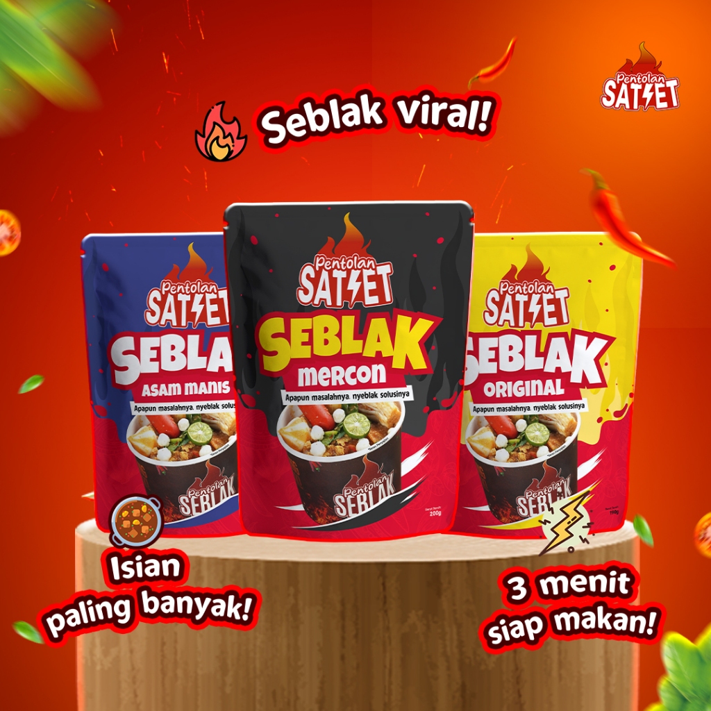 

Pentolan Satset Seblak Bundling