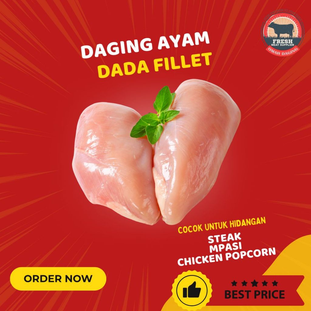 

Dada Ayam Fillet 500gr