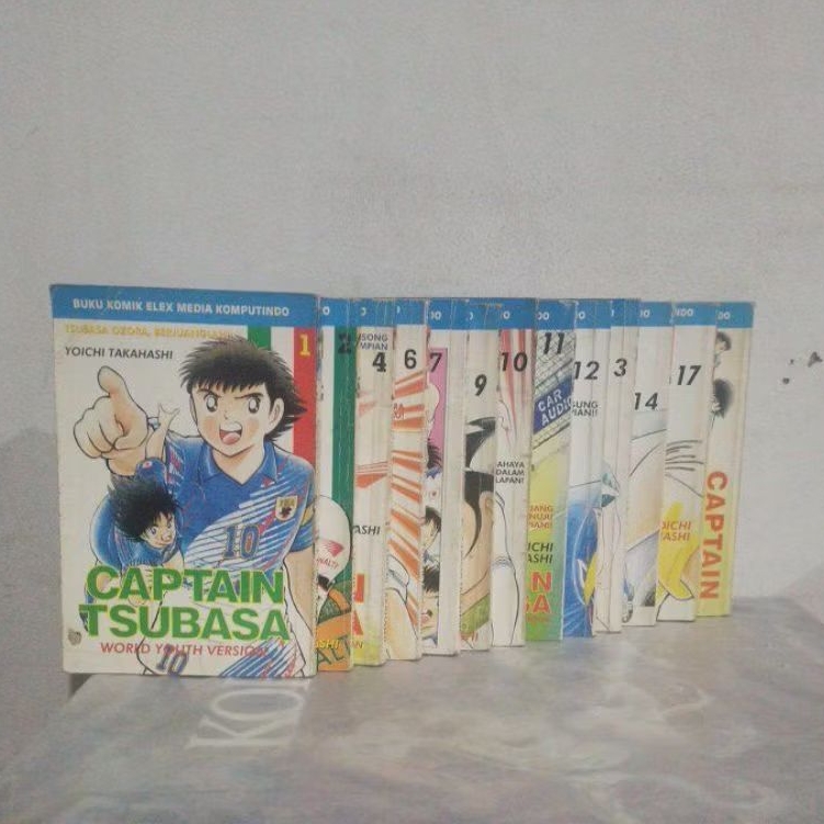Komik Original CAPTAIN TSUBASA WORLD YOUTH VERSION Bekas Boleh Beli Satuan