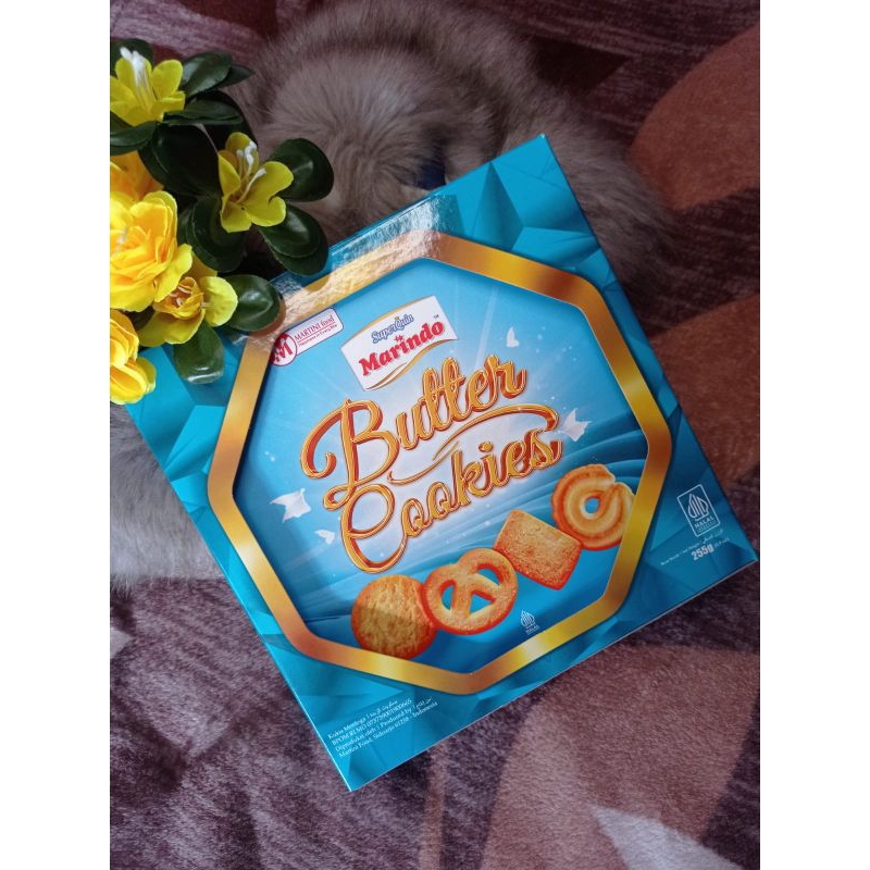 

Marindo Butter Cookies - Karton isi 6