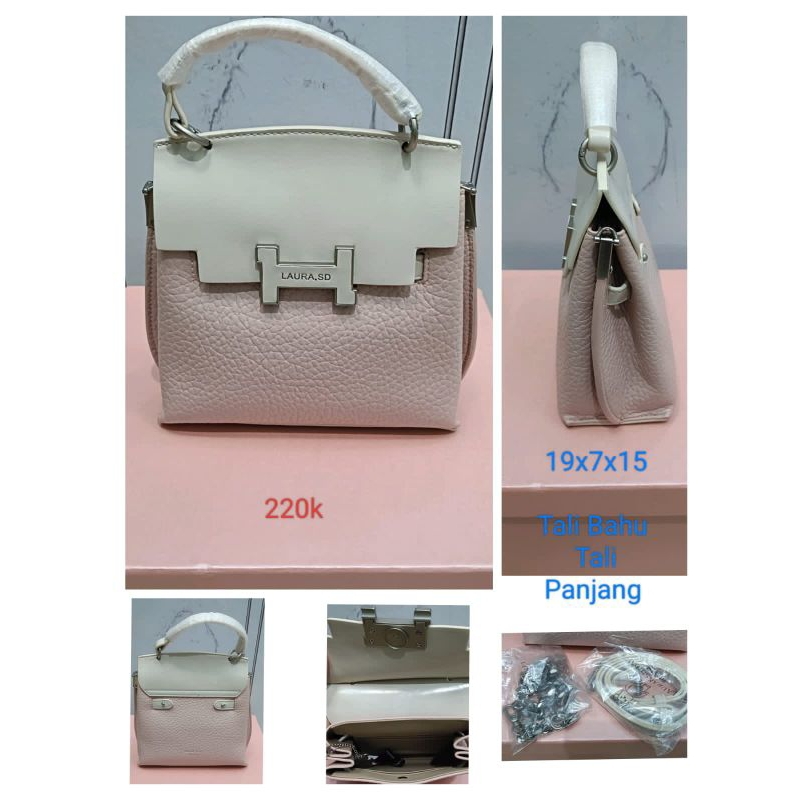 Tas Mini Hand Bag Cenilke Pink