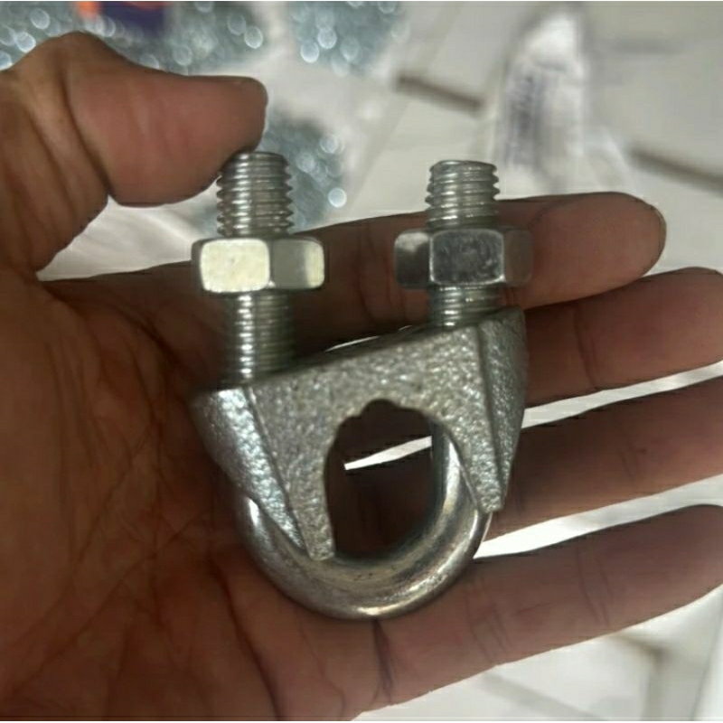 Klem Seling M20 / Wire Rope Clip / Kuku Macan / Wire Clip