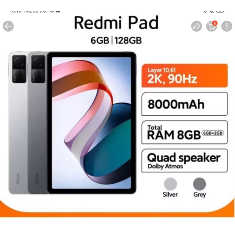 Redmi Pad Second Hand.