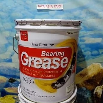 HINO LITHIUM BEARING NLGI2 16KG Grease/Gemuk HINO LITHIUM BERING NLGI-2 16 kg Kuning Transparan/Pelu