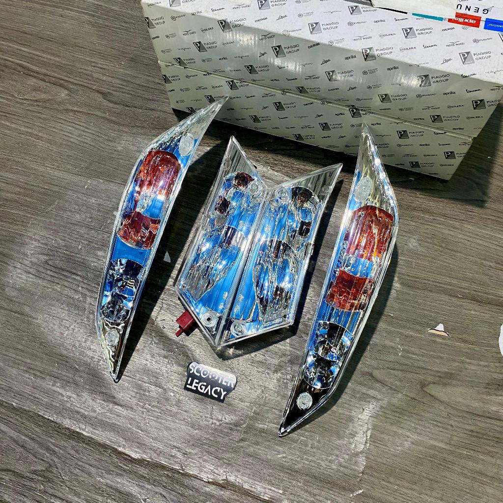 Lampu Sein Depan Belakang Kiri Kanan Set Original Piaggio Zip