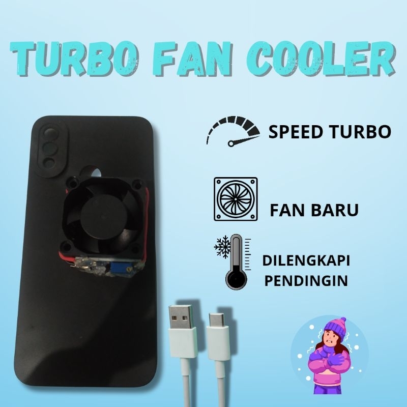 TURBO FAN COLLER,  PENDINGIN HP, COOLER DIY,  TURBO COOLER, TURBO FAN
