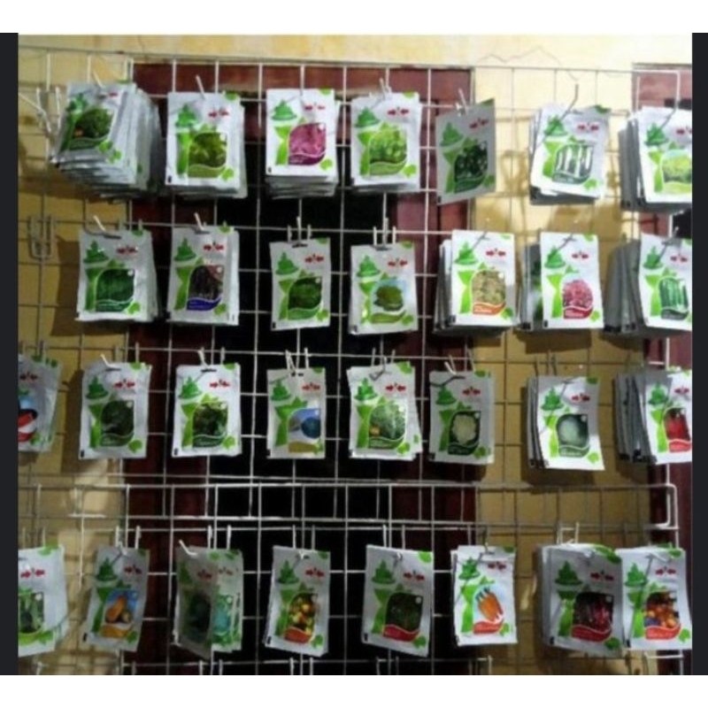 Benih Bunga, Buah & Sayur  Cap Panah Merah