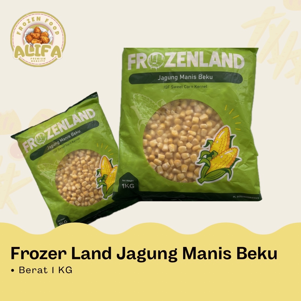 

Frozenland Jagung Manis Beku/Sayur Campur Beku 1kg