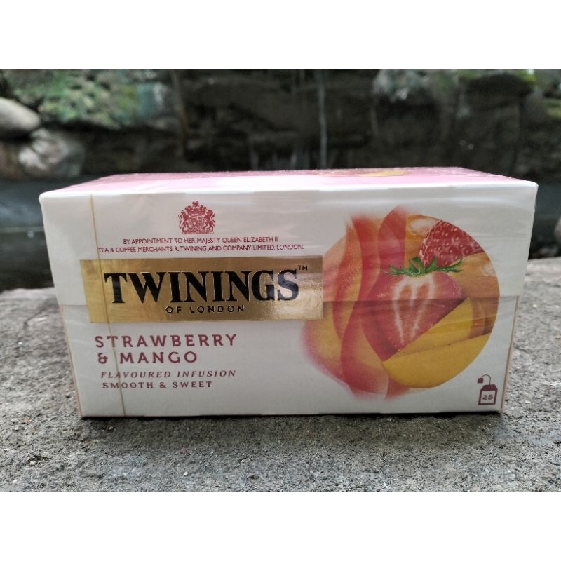 

Twinings London Strawberry & Mango Flavoured Infusion Ed 12.2025