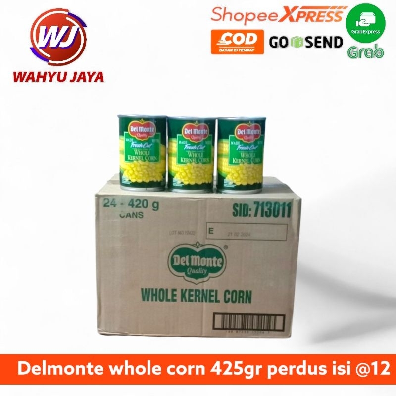 

delmonte whole corn 425gr perdus isi @12