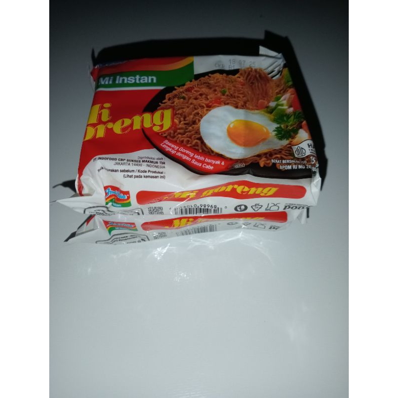 

Paket Indomie mie instan Mie Goreng isi 2