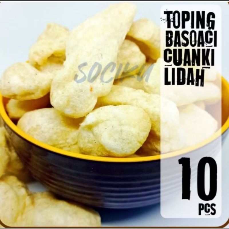 

Toping baso aci Cuanki lidah isi 10 pcs