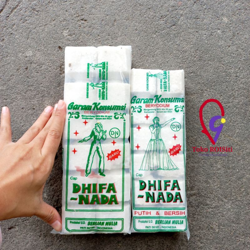 

(TRS) garam konsumsi balok kotak bata kasar dapur beriodium dhifa nada