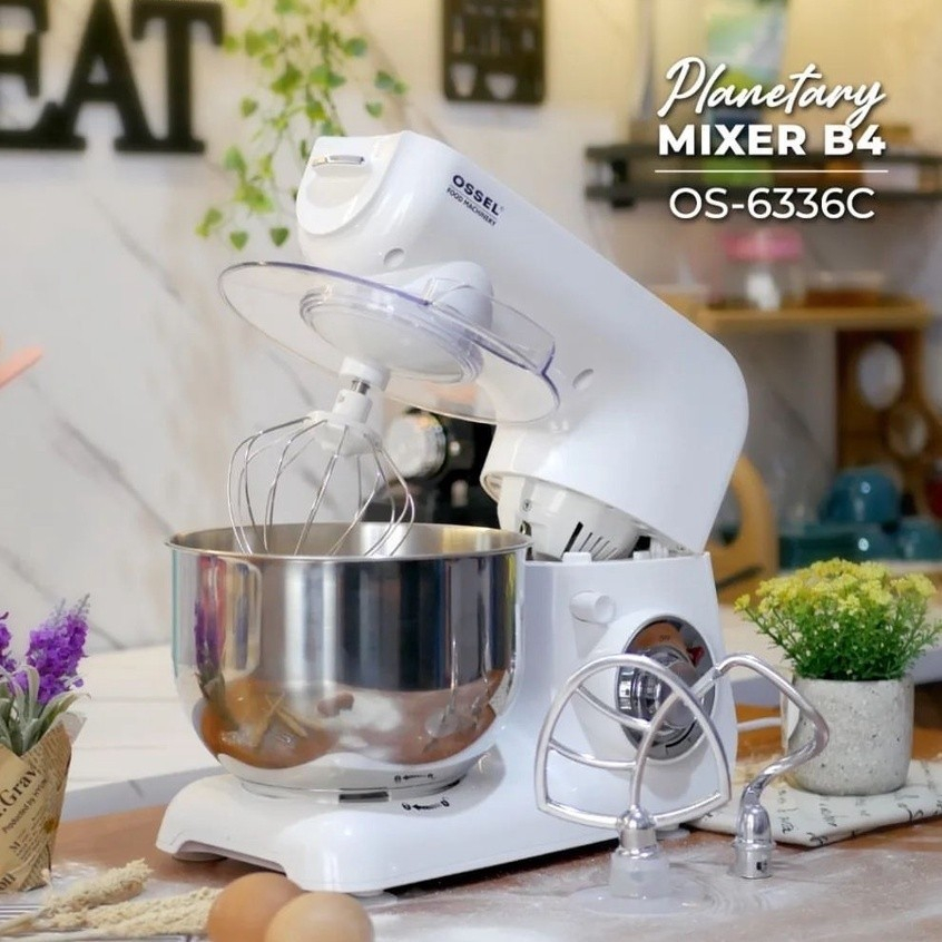 OSSEL  Mixer Roti 4 Liter Ossel 4 Liter Mesin Mixer Roti B4 Planetary Standing Mixer B4 Mixer OSSEL