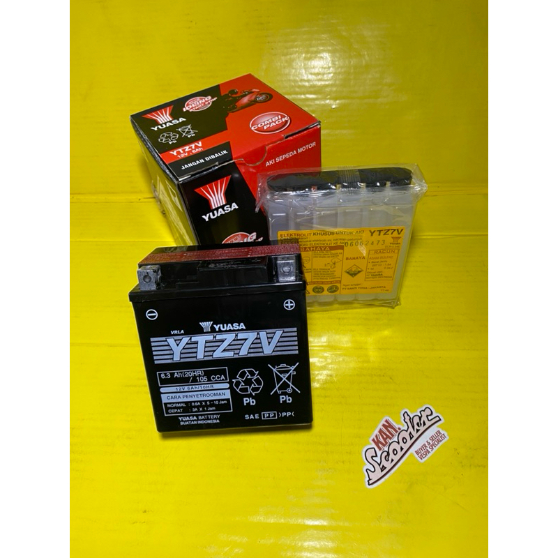 Aki All Type Vespa Matic “YUASA”