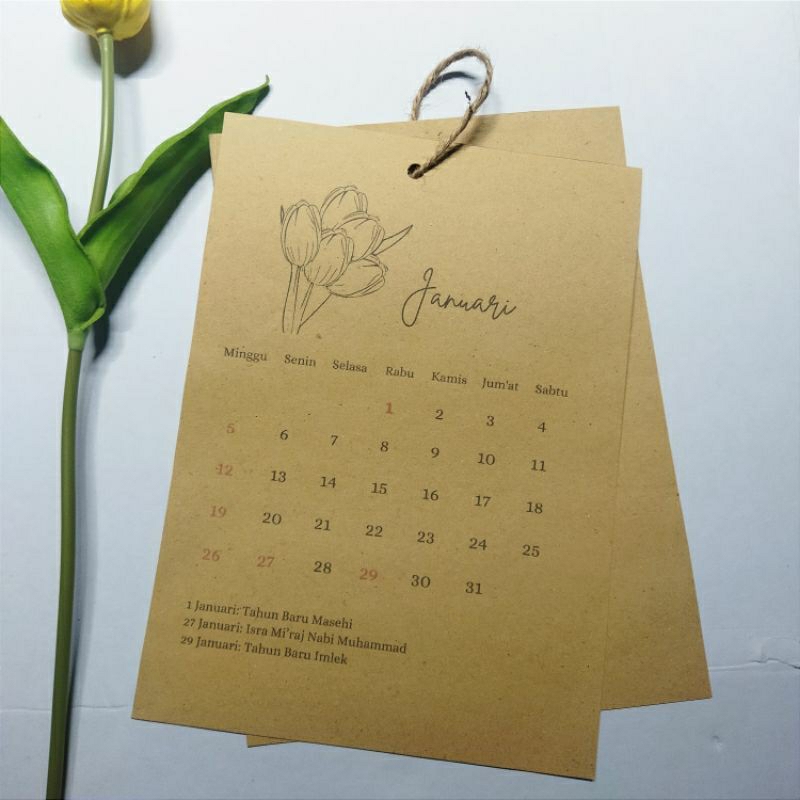 

(TERMURAH) Kalender/souvenir/gift
