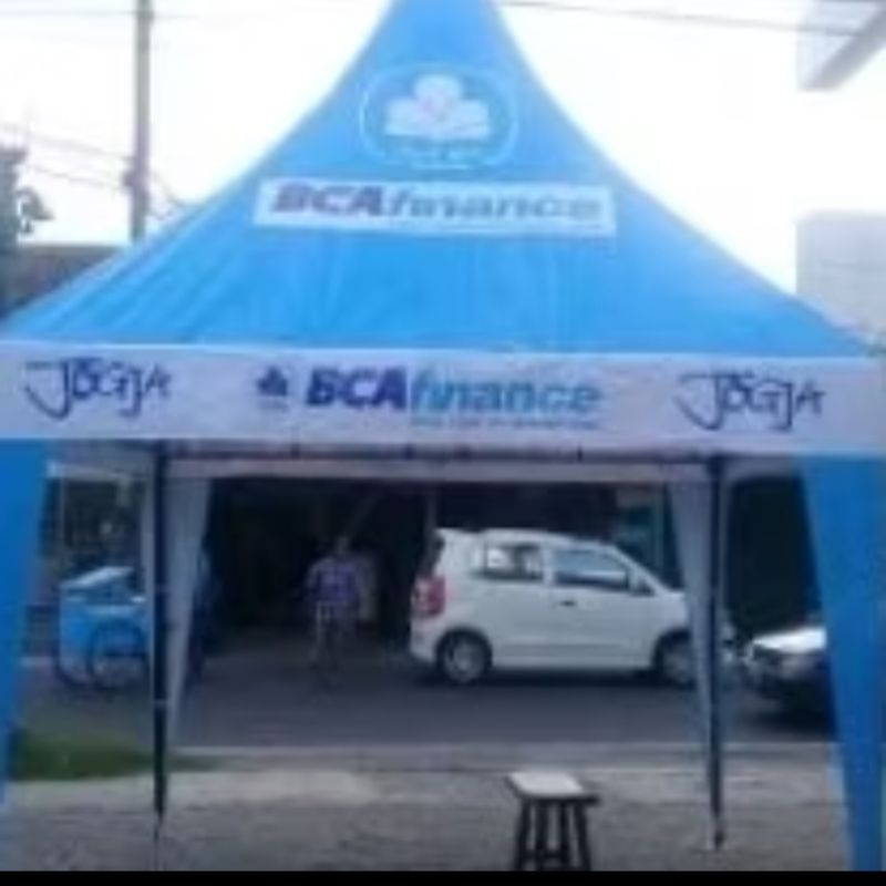 Atap tenda Kerucut 3x3 printing (Hanya Atap)