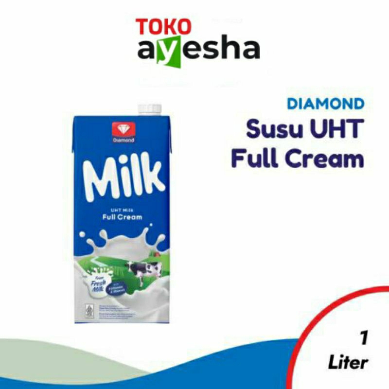 

Susu UHT Diamond Full Cream 1 Liter