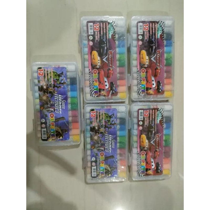 

Crayon MINI Eselon / Oil Pastel / Crayon Eselon 12colors