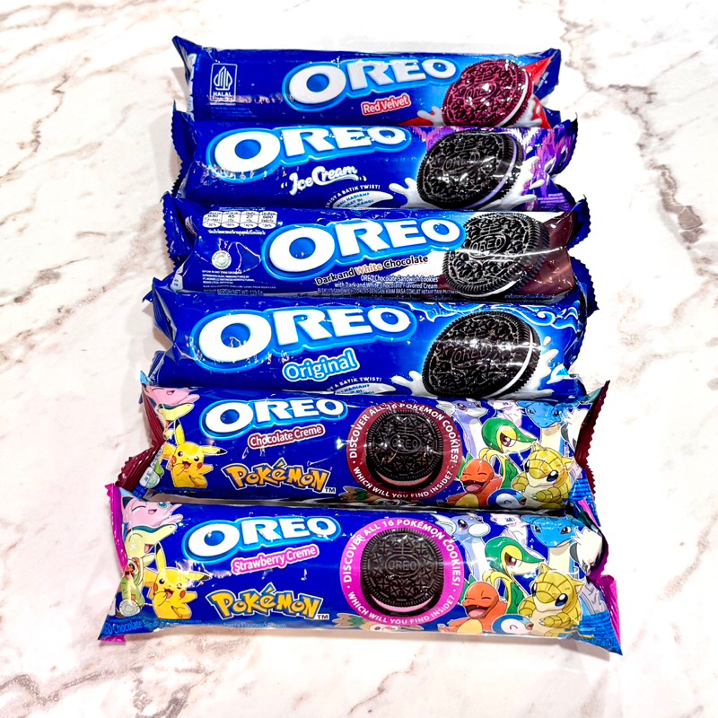 

Oreo Sandwich Roll Biskuit Vanilla Chocolate Red Velvet Strawberry
