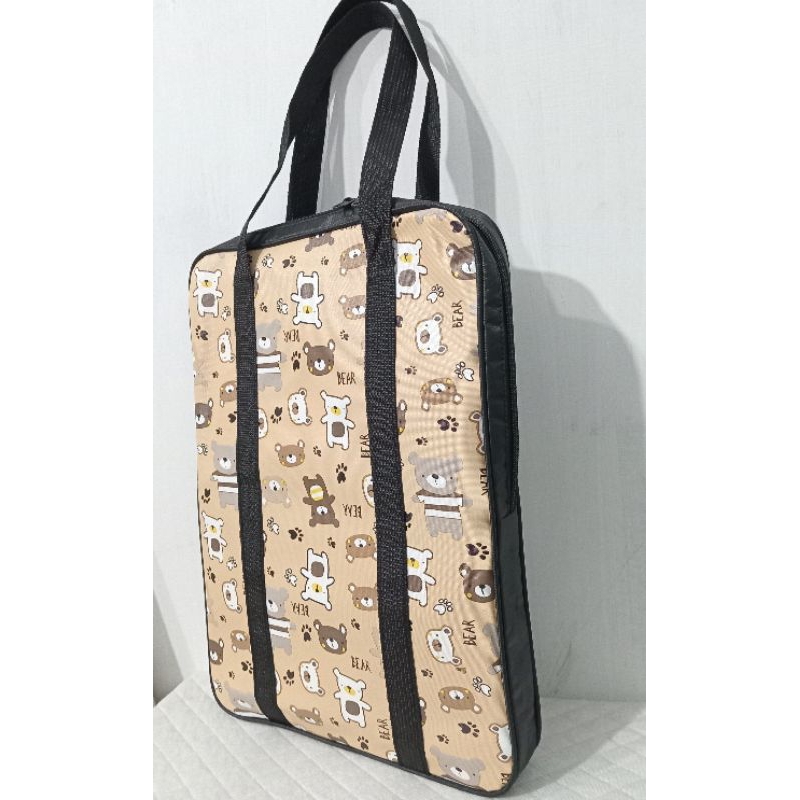 

Tas map/Tote bag/Tas File kantor,sekolah/Tas berkas/shopping bag full tali bear