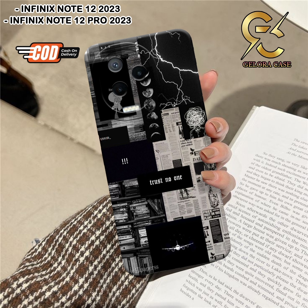 Softcase Infinix Note 12 2023 / Note 12 Pro 2023 - Geloracase -  Case Infinix Note 12 2023 Fashion C