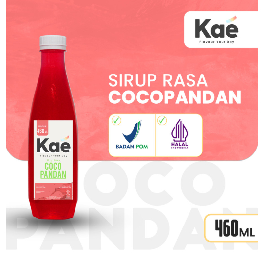 

KAE Syrup - Cocopandan 460ml