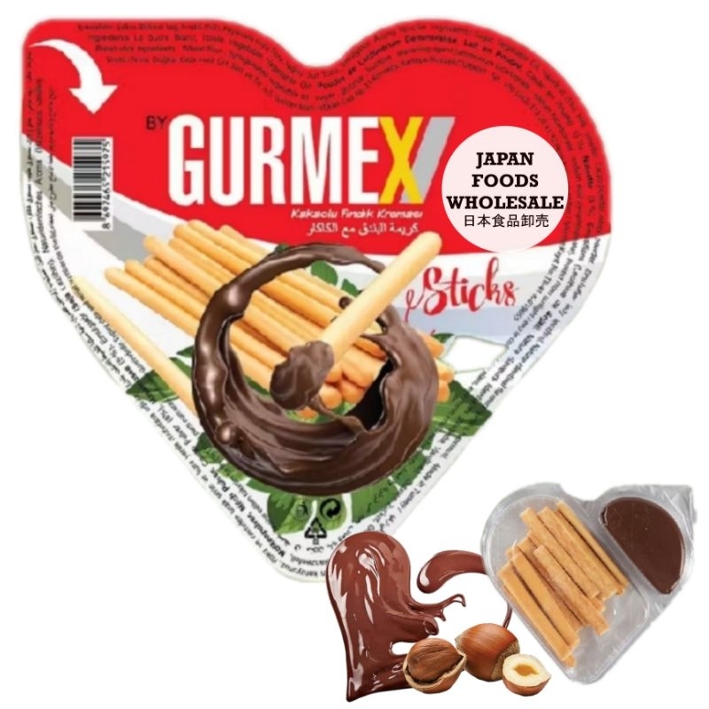 

Dogtat Gurmex Hazelnut Cream with Cocoa & Stick / biskuit stik / cemilan impor