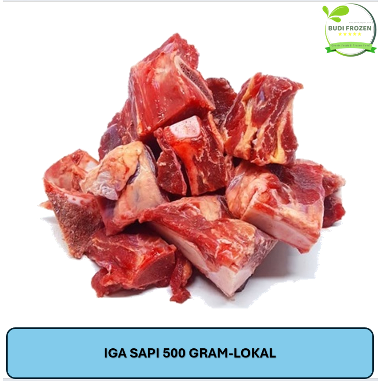 

IGA SAPI / BEEF SHORT RIBS 500 GR - LOKAL