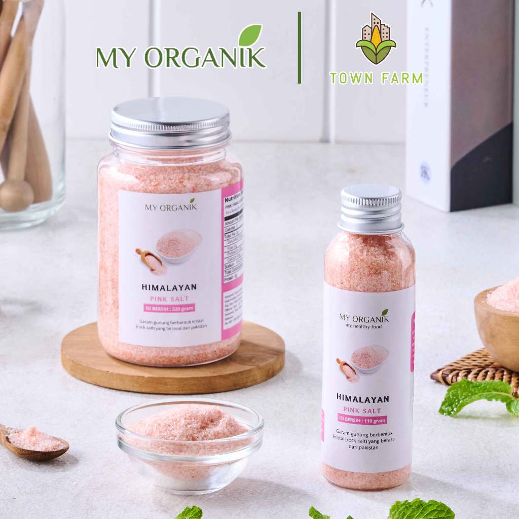 

My Organik Garam Himalaya Original 110gr Asli Organik Garem Himalayan Salt Himsalt 320gr