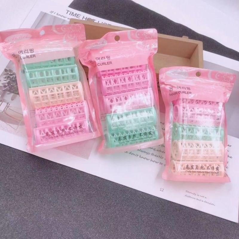 ROLL RAMBUT SET - GULUNGAN RAMBUT PER PACK ROLL RAMBUT SET ROLL RAMBUT HAIR CURLER