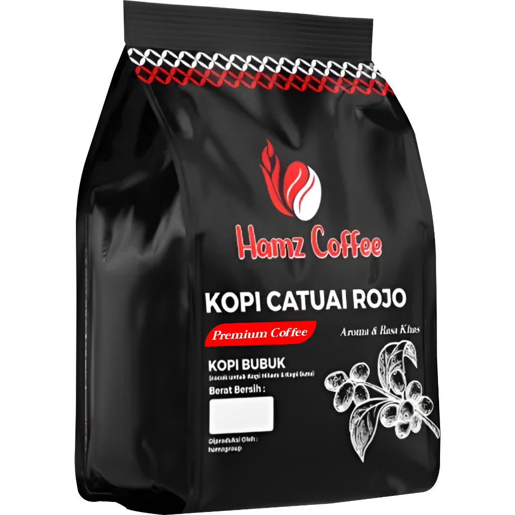 HAMZ COFFE - Bubuk kopi catuai rojo premium original asli