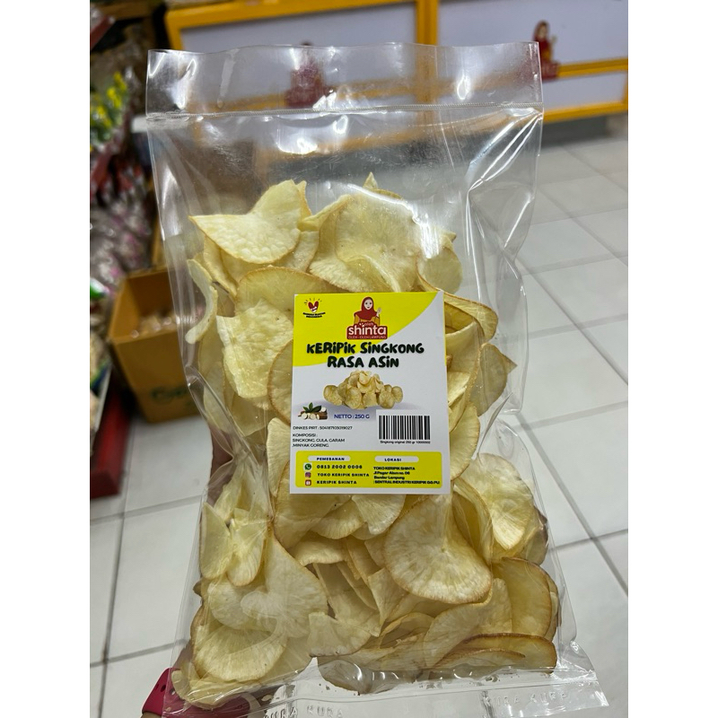 

Shinta Keripik Singkong Asin 250 Gram