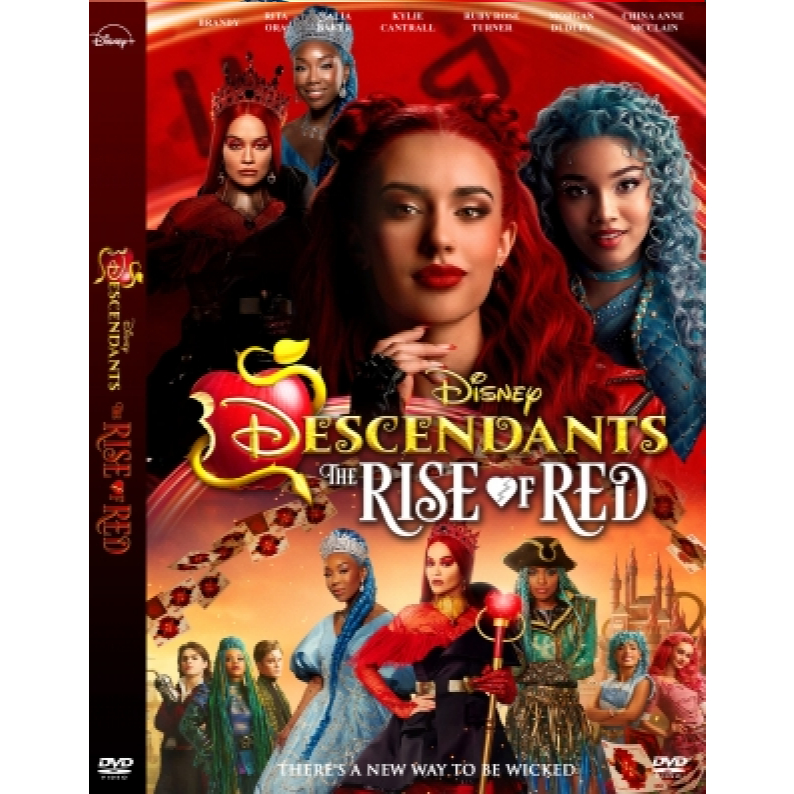 Kaset DVD Movie Box Office : Descendants: The Rise Of Red (2024)