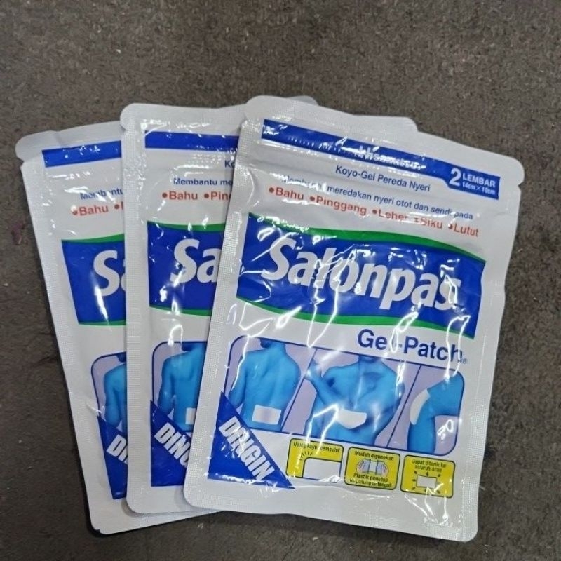 Salonpas gel patch dingin isi 2 lembar