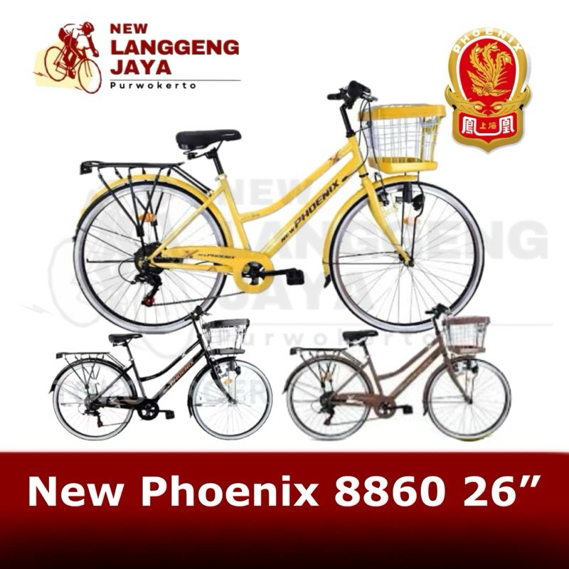 New Phoenix Sepeda City Bike CTB 8860 26”