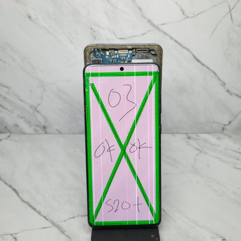LCD Samsung S20 Plus SM G985 Original Copotan