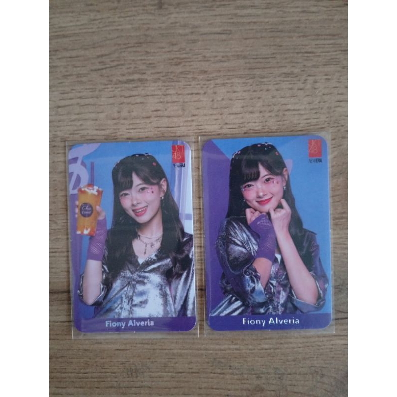 Photocard Fiony Chatime JKT48