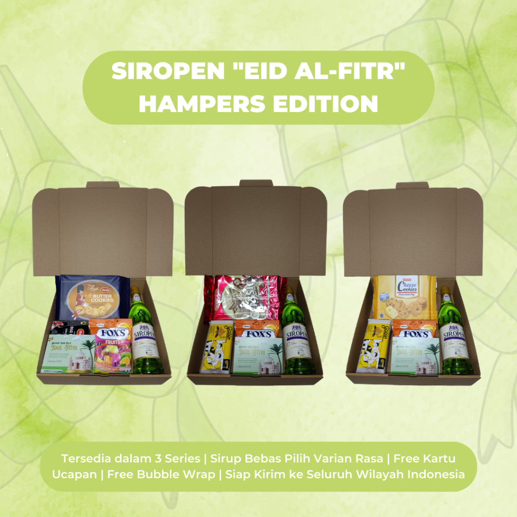 

Siropen Eid al Fitr Hampers Edition Sirup Spesial Idul Fitri Lebaran Exclusive Premium