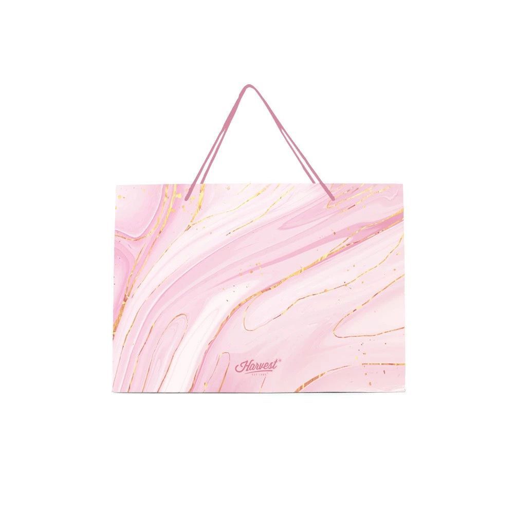 

Paper bag horizontal - blossom pink (HARVEST) Original Gramedia Mal Pekanbaru